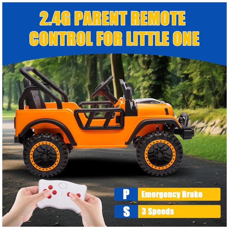 Carro-Eletrico-Infantil-Jeep-com-Controle-Remoto-Imagem-2