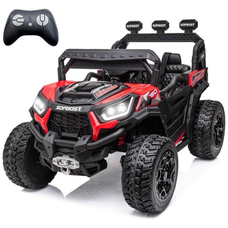 Carro-Eletrico-Infantil-Jeep-4X4-com-Controle-Remoto-Imagem-0