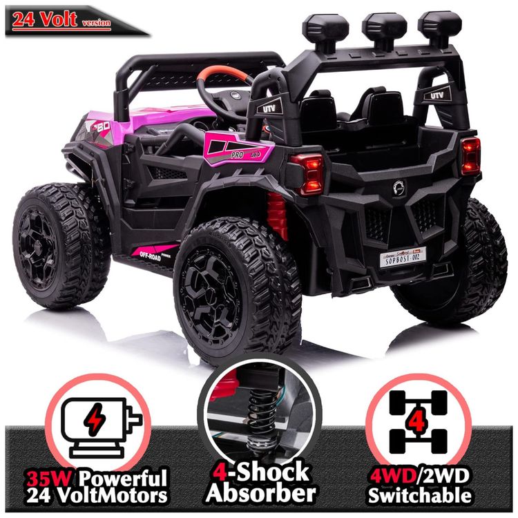 Carro-Eletrico-Infantil-Jeep-4X4-com-Controle-Remoto-Imagem-3