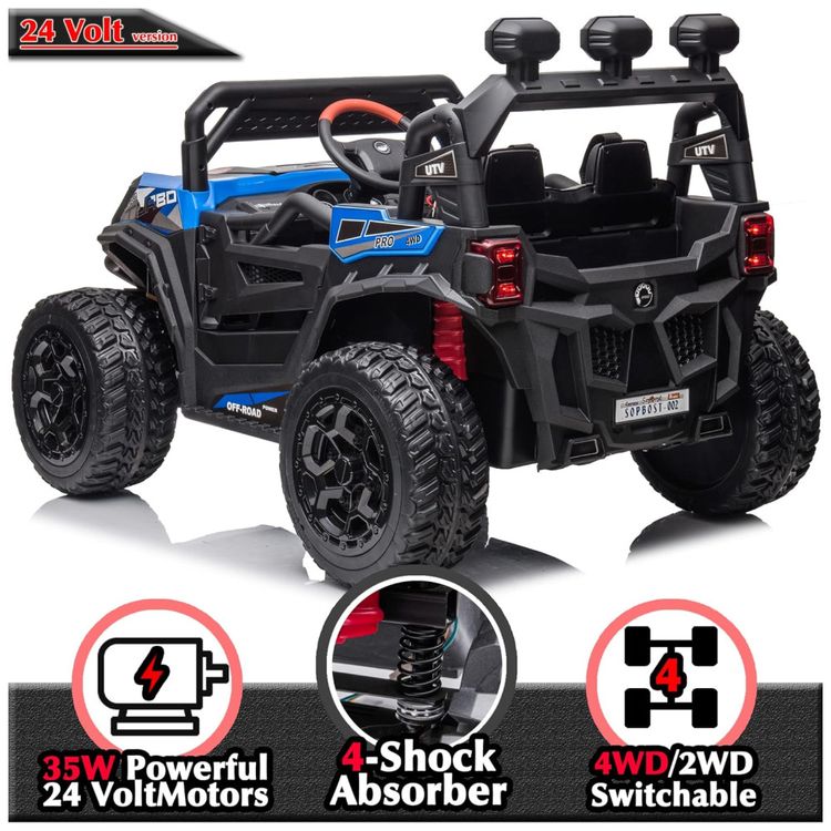 Carro-Eletrico-Infantil-Jeep-4X4-com-Controle-Remoto-Imagem-3