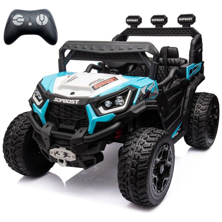 Carro-Eletrico-Infantil-Jeep-4X4-com-Controle-Remoto-Imagem-0