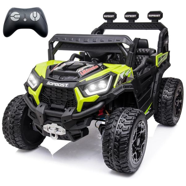 Carro-Eletrico-Infantil-Jeep-4X4-com-Controle-Remoto-Imagem-0