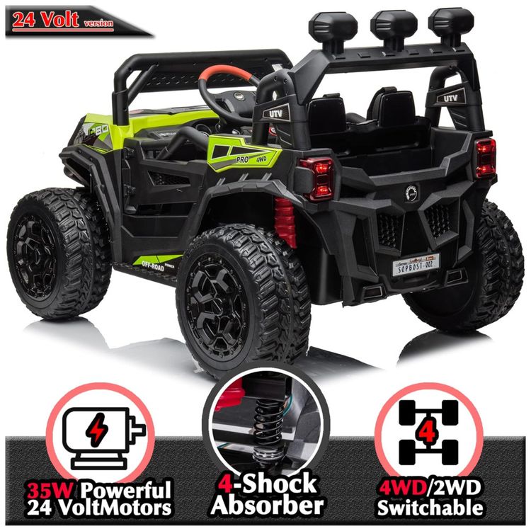 Carro-Eletrico-Infantil-Jeep-4X4-com-Controle-Remoto-Imagem-3