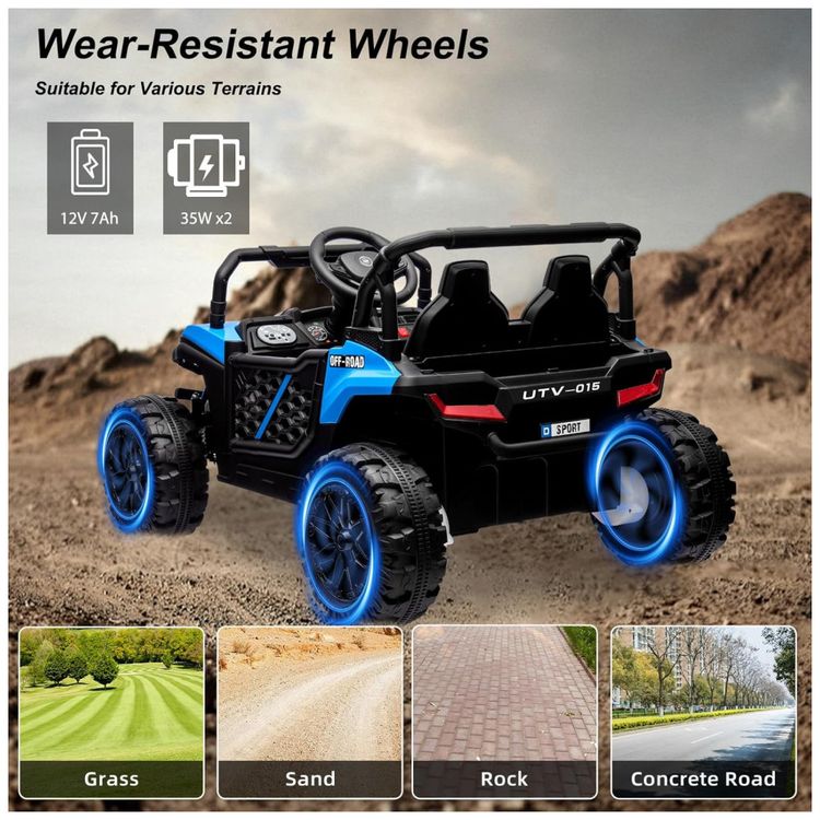 Carro-Eletrico-Infantil-Jeep-UTV-com-Controle-Remoto-Imagem-4