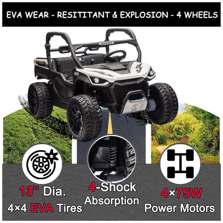 Carro-Eletrico-Infantil-Jeep-Basculante-com-Controle-Imagem-4