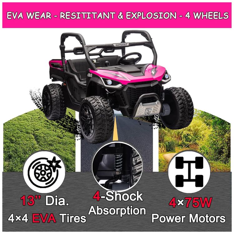 Carro-Eletrico-Infantil-Jeep-Basculante-com-Controle-Imagem-4