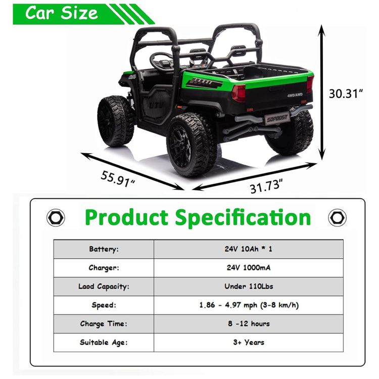 Carro-Eletrico-Infantil-Jeep-Basculante-com-Controle-Imagem-5
