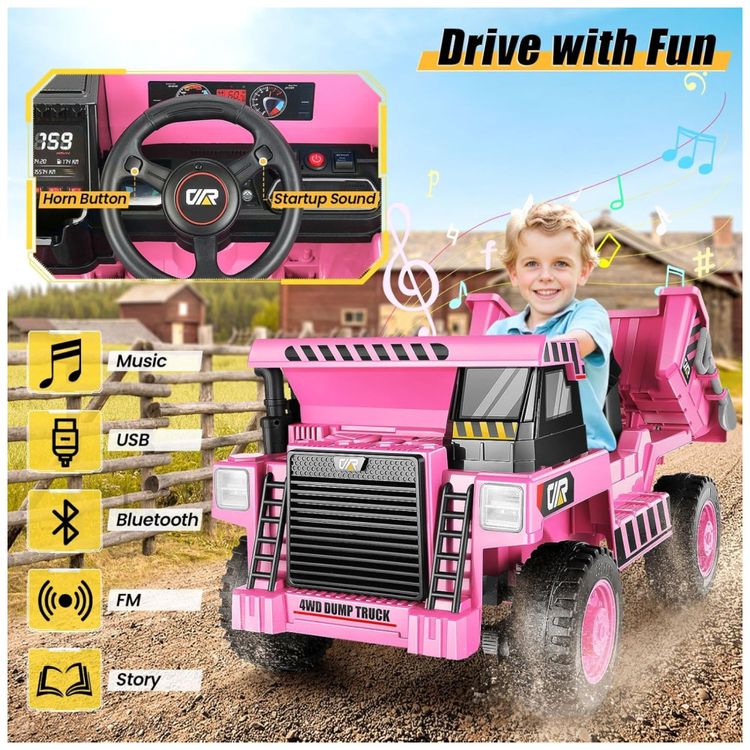 Caminhao-Basculante-Infantil-com-Controle-Remoto-Cacamba-Imagem-6