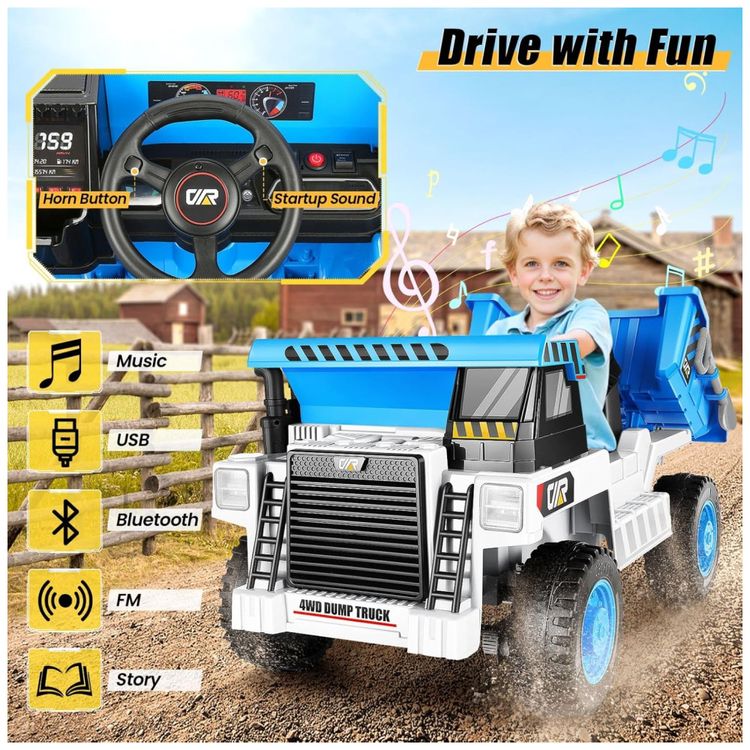 Caminhao-Basculante-Infantil-com-Controle-Remoto-Cacamba-Imagem-6