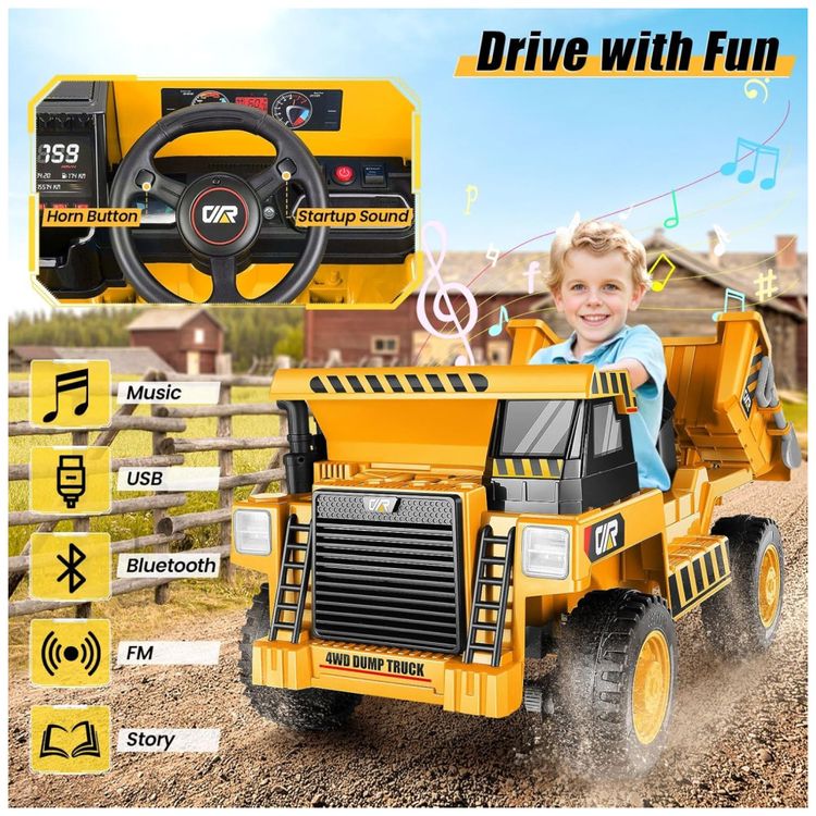 Caminhao-Basculante-Infantil-com-Controle-Remoto-Cacamba-Imagem-4