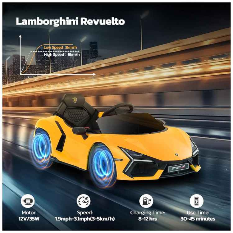 Carro-Eletrico-Infantil-Lamborghini-com-Controle-Remoto-Imagem-2