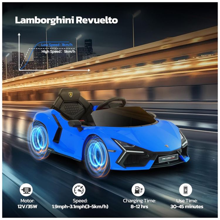 Carro-Eletrico-Infantil-Lamborghini-com-Controle-Remoto-Imagem-2