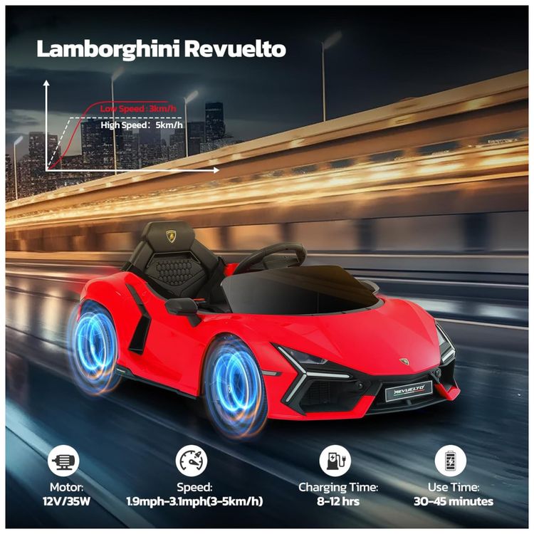 Carro-Eletrico-Infantil-Lamborghini-com-Controle-Remoto-Imagem-2