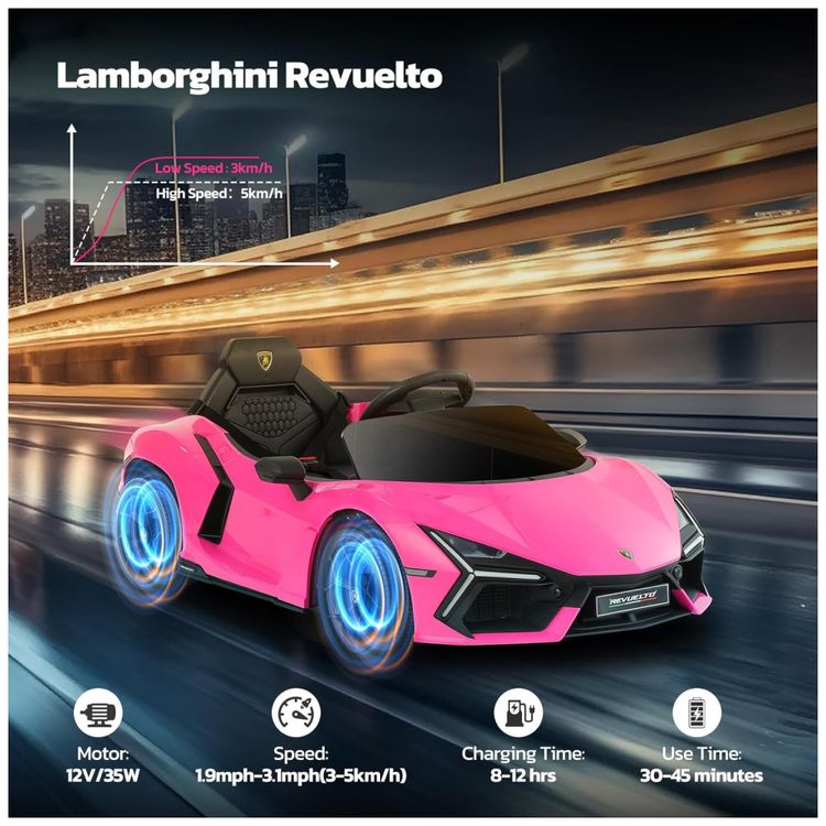 Carro-Eletrico-Infantil-Lamborghini-com-Controle-Remoto-Imagem-2