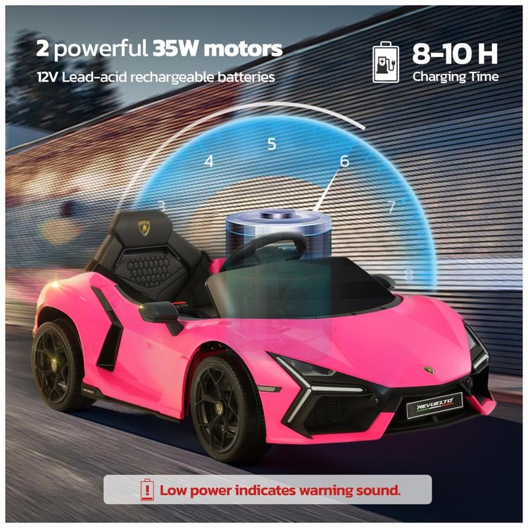 Carro-Eletrico-Infantil-Lamborghini-com-Controle-Remoto-Imagem-5