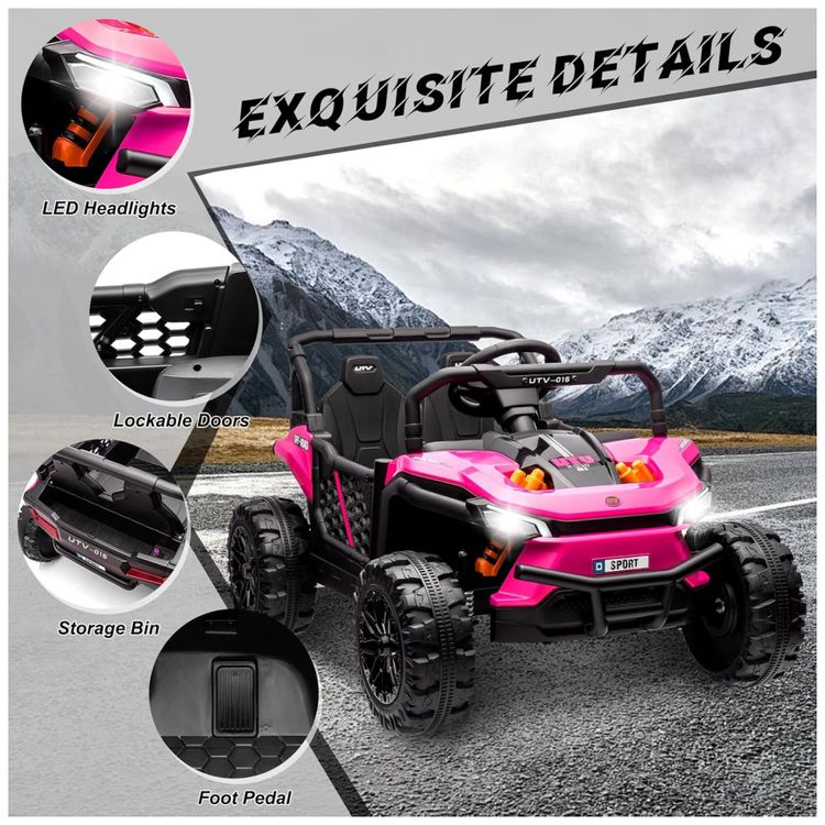 Carro-Eletrico-Infantil-Jeep-UTV-com-Controle-Remoto-Imagem-3