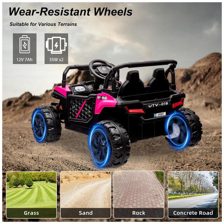 Carro-Eletrico-Infantil-Jeep-UTV-com-Controle-Remoto-Imagem-4