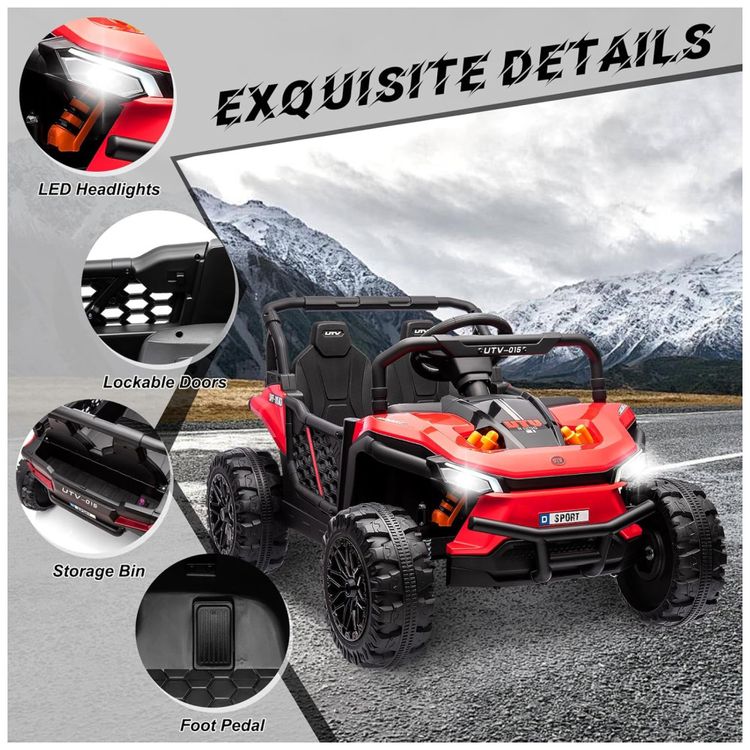Carro-Eletrico-Infantil-Jeep-UTV-com-Controle-Remoto-Imagem-3