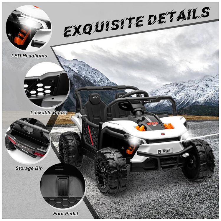 Carro-Eletrico-Infantil-Jeep-UTV-com-Controle-Remoto-Imagem-3