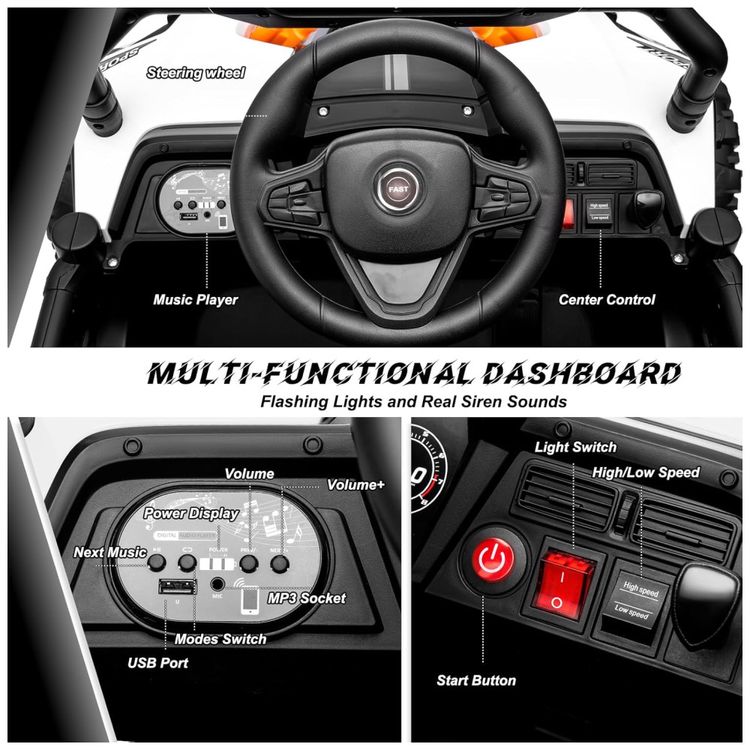 Carro-Eletrico-Infantil-Jeep-UTV-com-Controle-Remoto-Imagem-6