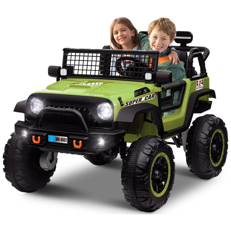 Carro-Eletrico-Infantil-Jeep-com-Controle-Remoto-Assento-Imagem-0