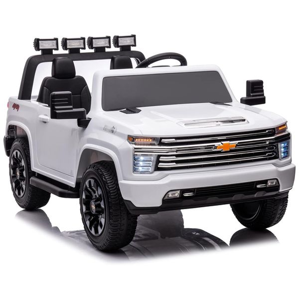 Carro-Eletrico-Infantil-Chevrolet-Silverado-com-Controle-Imagem-0