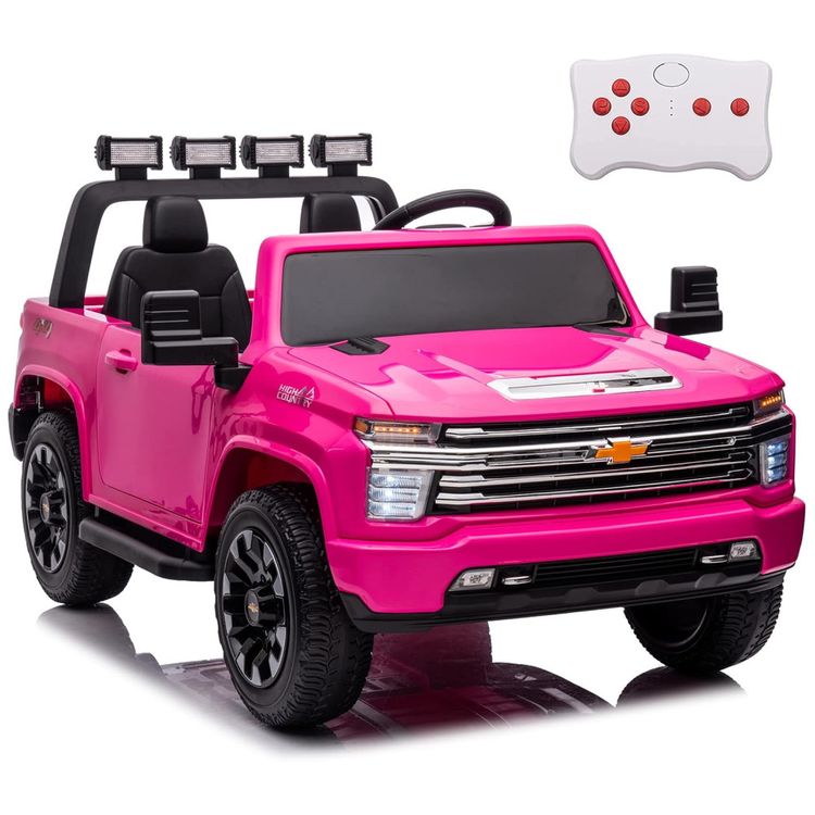 Carro-Eletrico-Infantil-Chevrolet-Silverado-com-Controle-Imagem-0