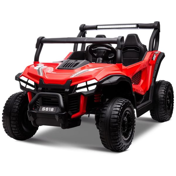 Carro-Eletrico-Infantil-com-Controle-Remoto-2-Cintos-de-Imagem-0