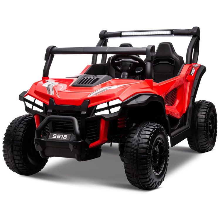 Carro-Eletrico-Infantil-com-Controle-Remoto-2-Cintos-de-Imagem-0