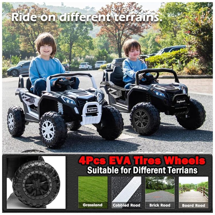 Carro-Eletrico-Infantil-Buggy-UTV-com-Controle-Remoto-Imagem-2