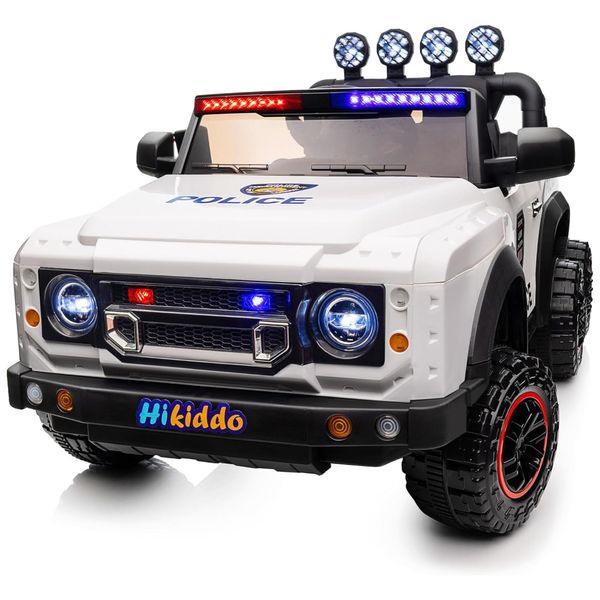 Carro-Eletrico-Infantil-de-Policia-4x4-com-Controle-Remoto-Imagem-0