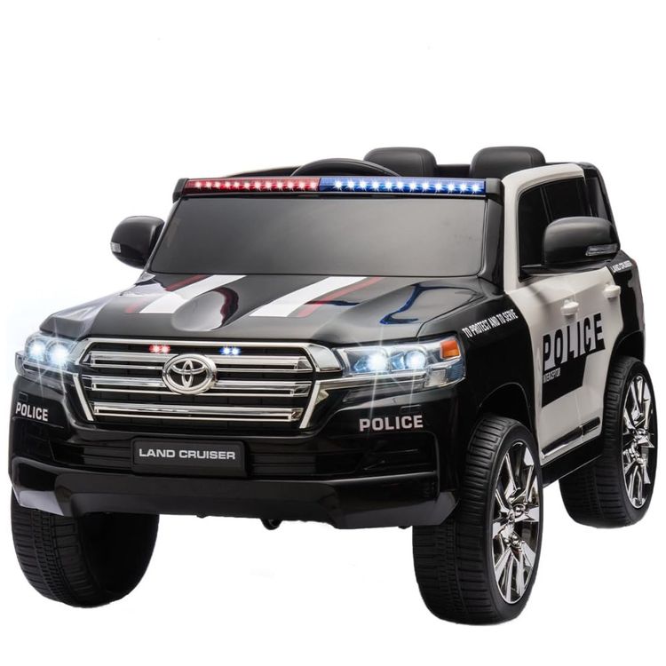 Carro-Eletrico-Infantil-de-Policia-com-Controle-Remoto-Imagem-0