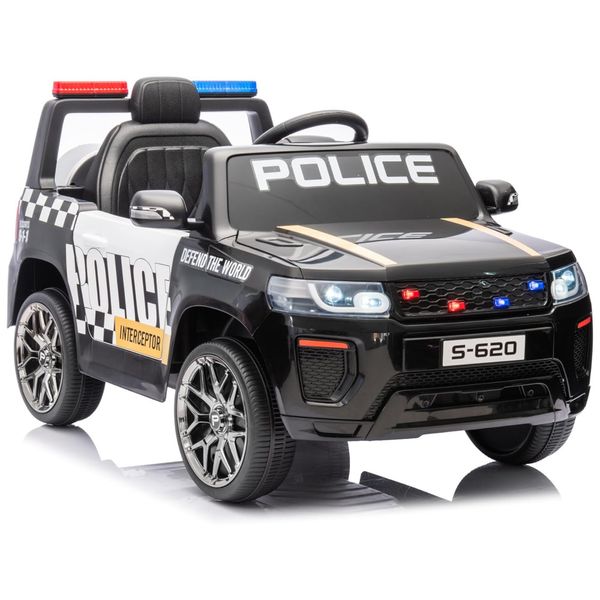 Carro-Eletrico-Infantil-de-Policia-com-Controle-Remoto-Imagem-0