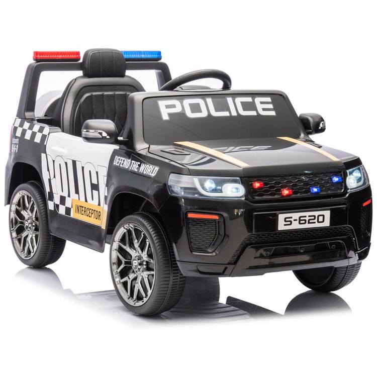 Carro-Eletrico-Infantil-de-Policia-com-Controle-Remoto-Imagem-0