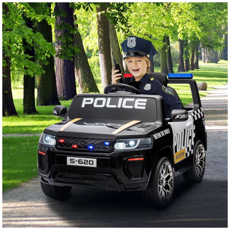 Carro-Eletrico-Infantil-de-Policia-com-Controle-Remoto-Imagem-8