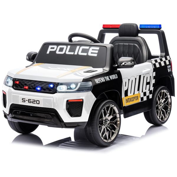 Carro-Eletrico-Infantil-de-Policia-com-Controle-Remoto-Imagem-0