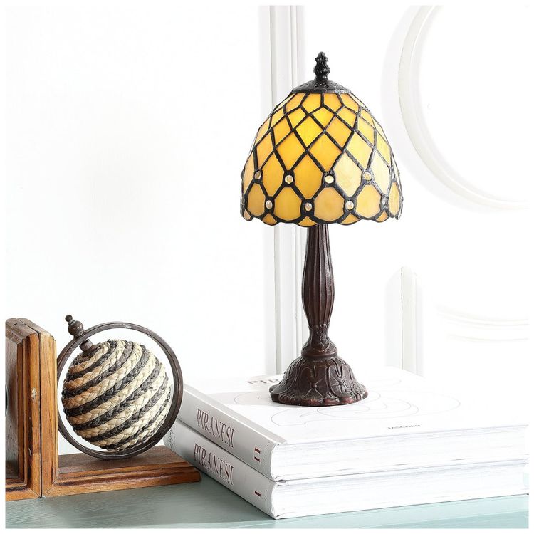 Abajur-Luminaria-de-Mesa-Estilo-Tradicional-com-317-cm-de-Imagem-1