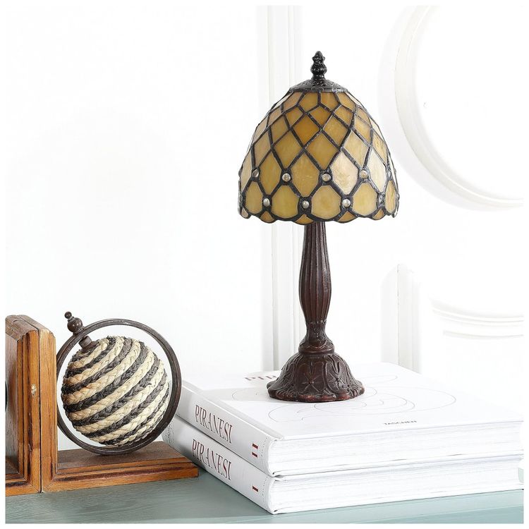 Abajur-Luminaria-de-Mesa-Estilo-Tradicional-com-317-cm-de-Imagem-2