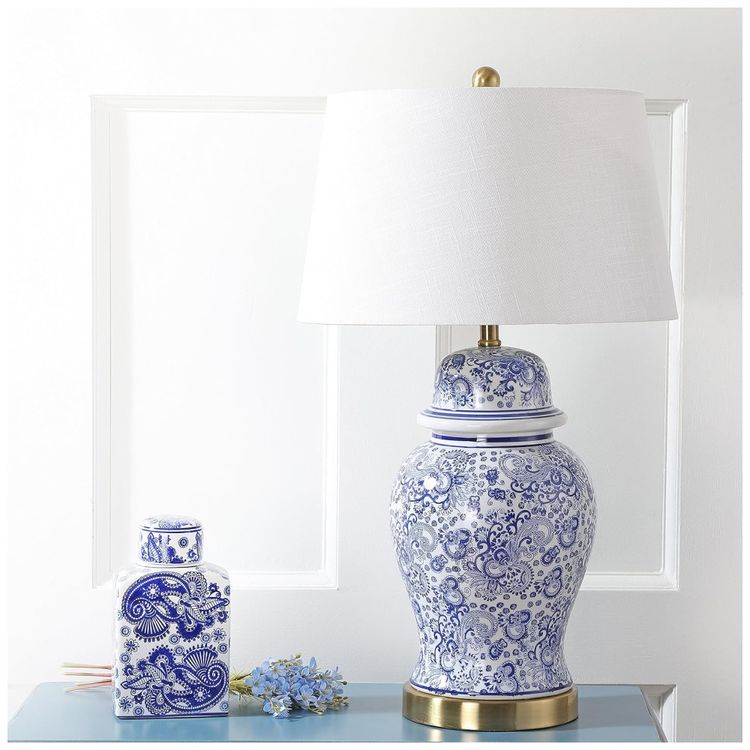Abajur-Luminaria-de-Mesa-em-Ceramica-Estilo-Tradicional-Imagem-5