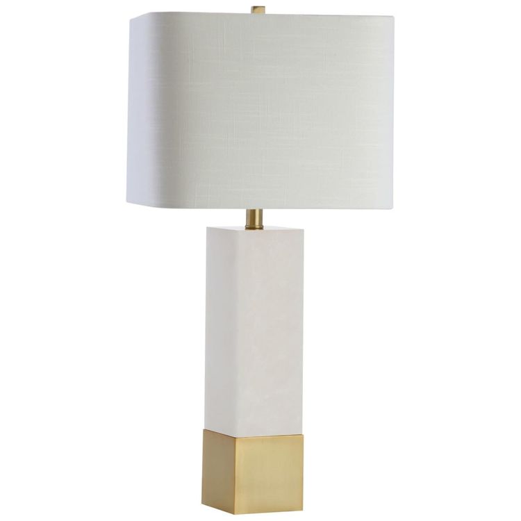 Abajur-Luminaria-de-Mesa-em-Metal-e-Marmore-Estilo-Imagem-4