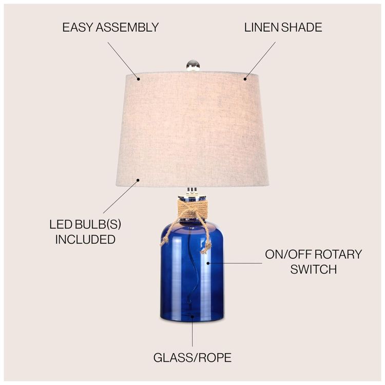 Abajur-Luminaria-de-Mesa-em-Vidro-Estilo-Mediterraneo-Imagem-1