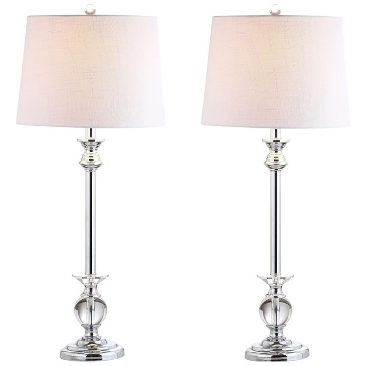 Abajur-Luminaria-de-Mesa-em-Cristal-e-Metal-Estilo-Imagem-0