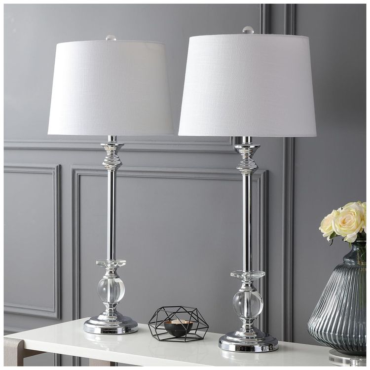 Abajur-Luminaria-de-Mesa-em-Cristal-e-Metal-Estilo-Imagem-2