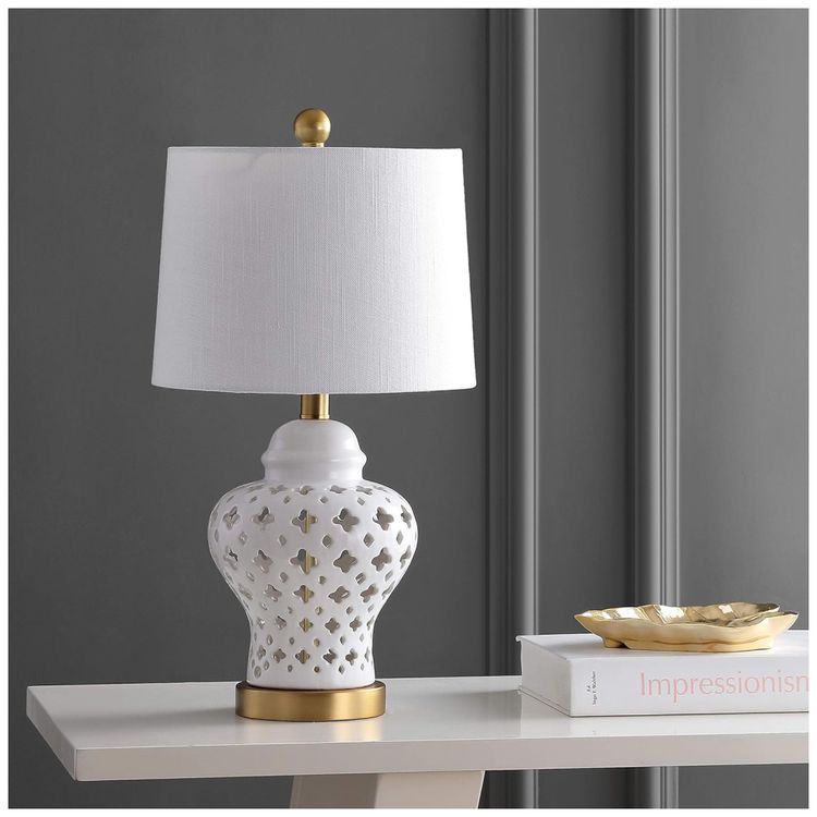 Abajur-Luminaria-de-Mesa-Jarra-de-Gengibre-Perfurada-em-Imagem-2