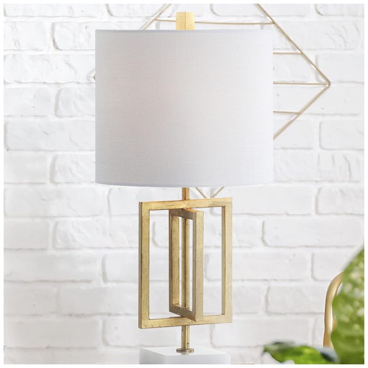 Abajur-Luminaria-de-Mesa-em-Metal-e-Marmore-Estilo-Imagem-3