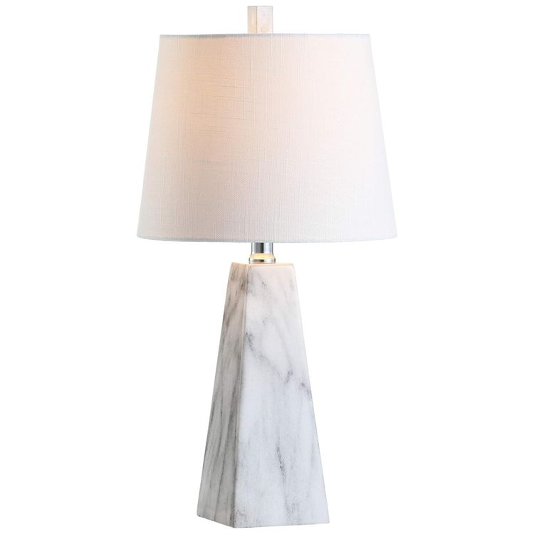 Abajur-Luminaria-de-Mesa-em-Marmore-Estilo-Contemporanea-Imagem-0