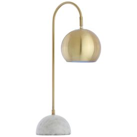 Abajur-Luminaria-de-Mesa-em-Metal-e-Marmore-Estilo-Imagem-0