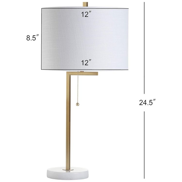Abajur-Luminaria-de-Mesa-em-Metal-e-Marmore-Estilo-Imagem-2