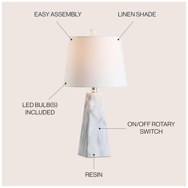 Abajur-Luminaria-de-Mesa-em-Marmore-Estilo-Contemporanea-Imagem-1