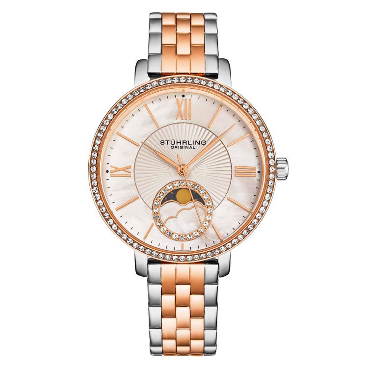 Relogio-Horizon-4038-Classic-36mm-moldura-ouro-rosa-Imagem-0